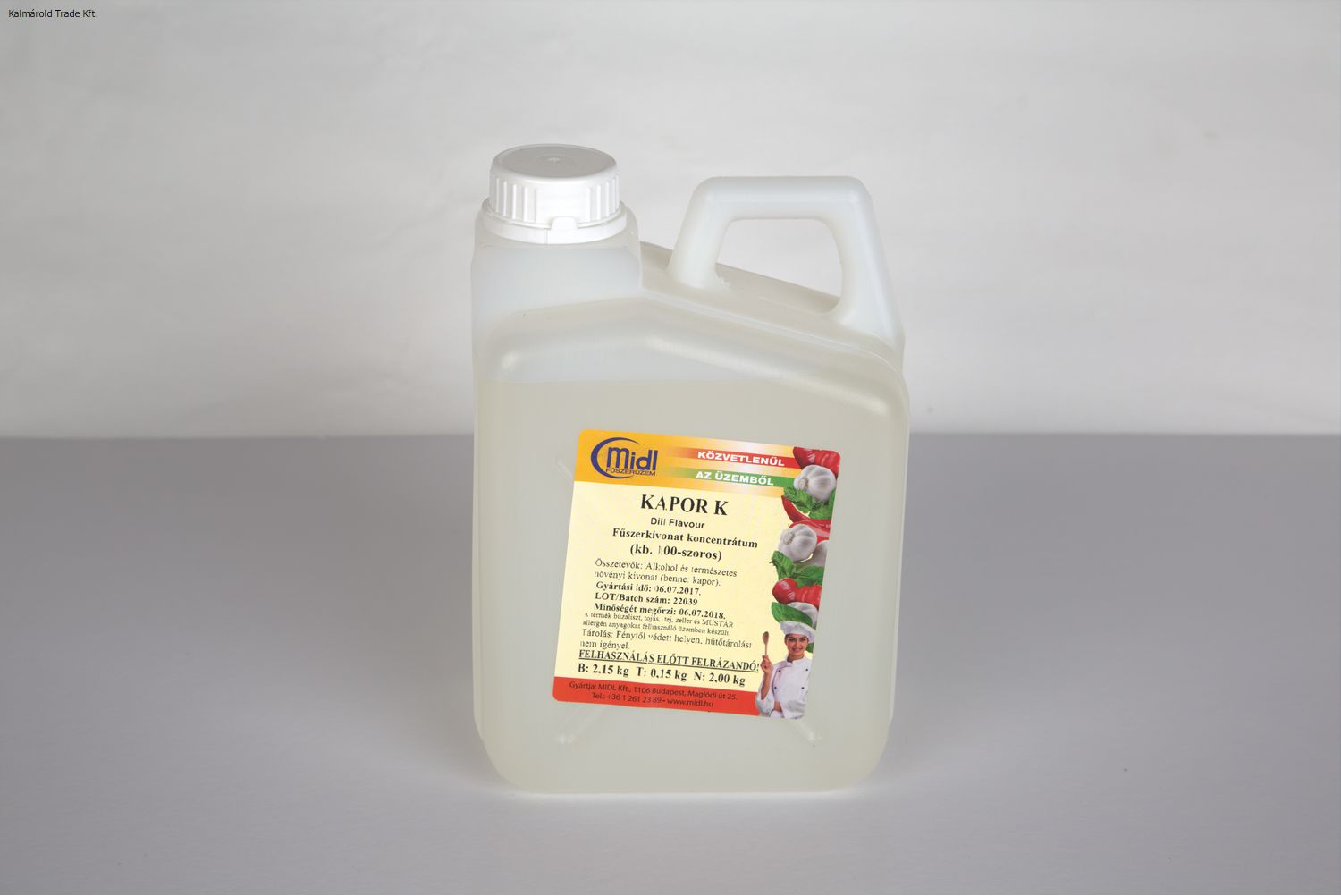 Kapor fűszerkivonat koncentrátum