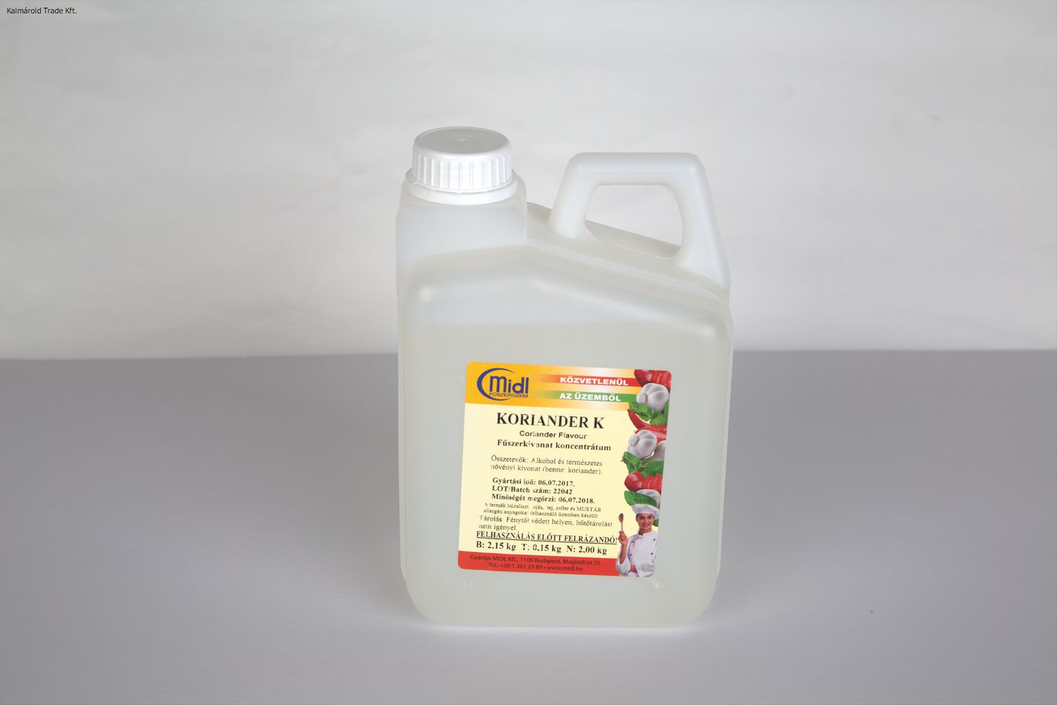 Koriander fűszerkivonat koncentrátum